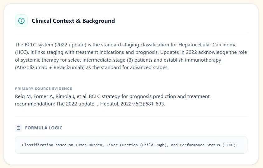 Clinical Background Panel