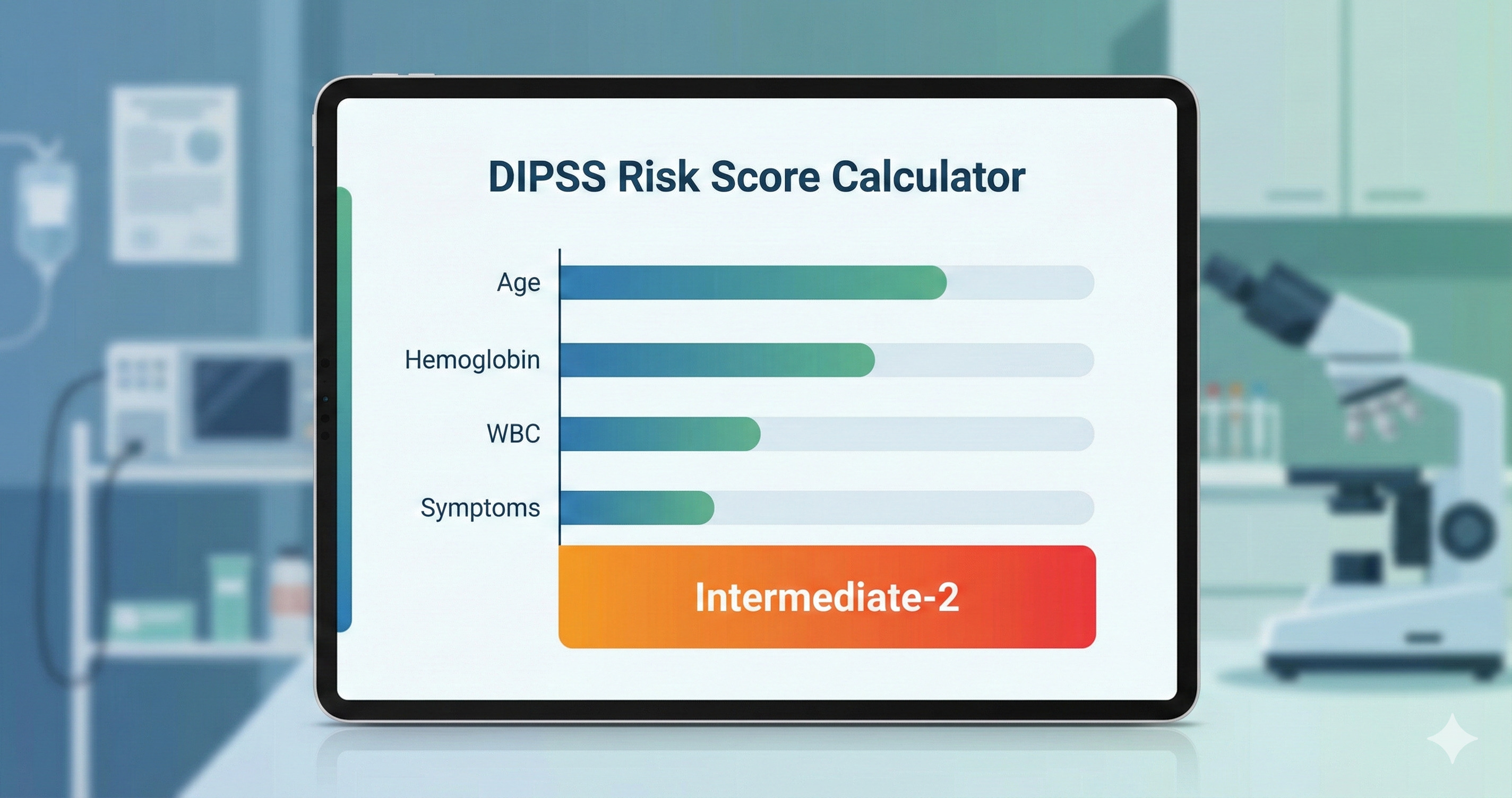DIPSS (Myelofibrosis) Calculator: Dynamic Risk Stratification