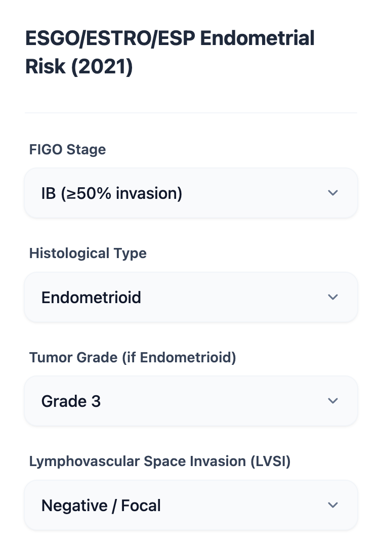 Calculator input interface