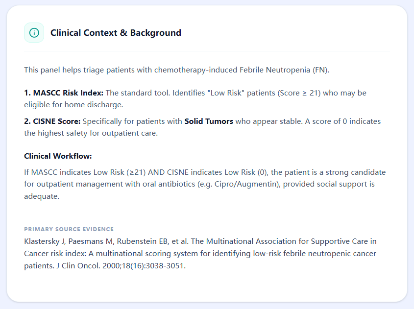 CISNE applications context