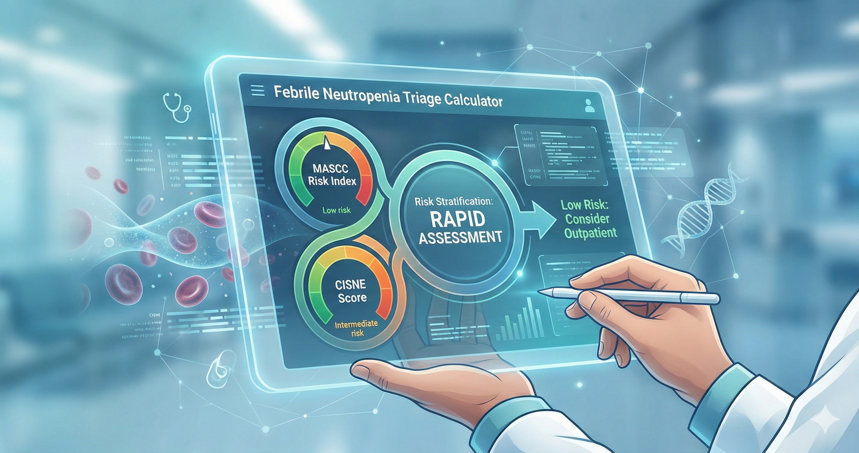 Febrile Neutropenia Triage: Combined MASCC and CISNE Scoring for Risk Stratification