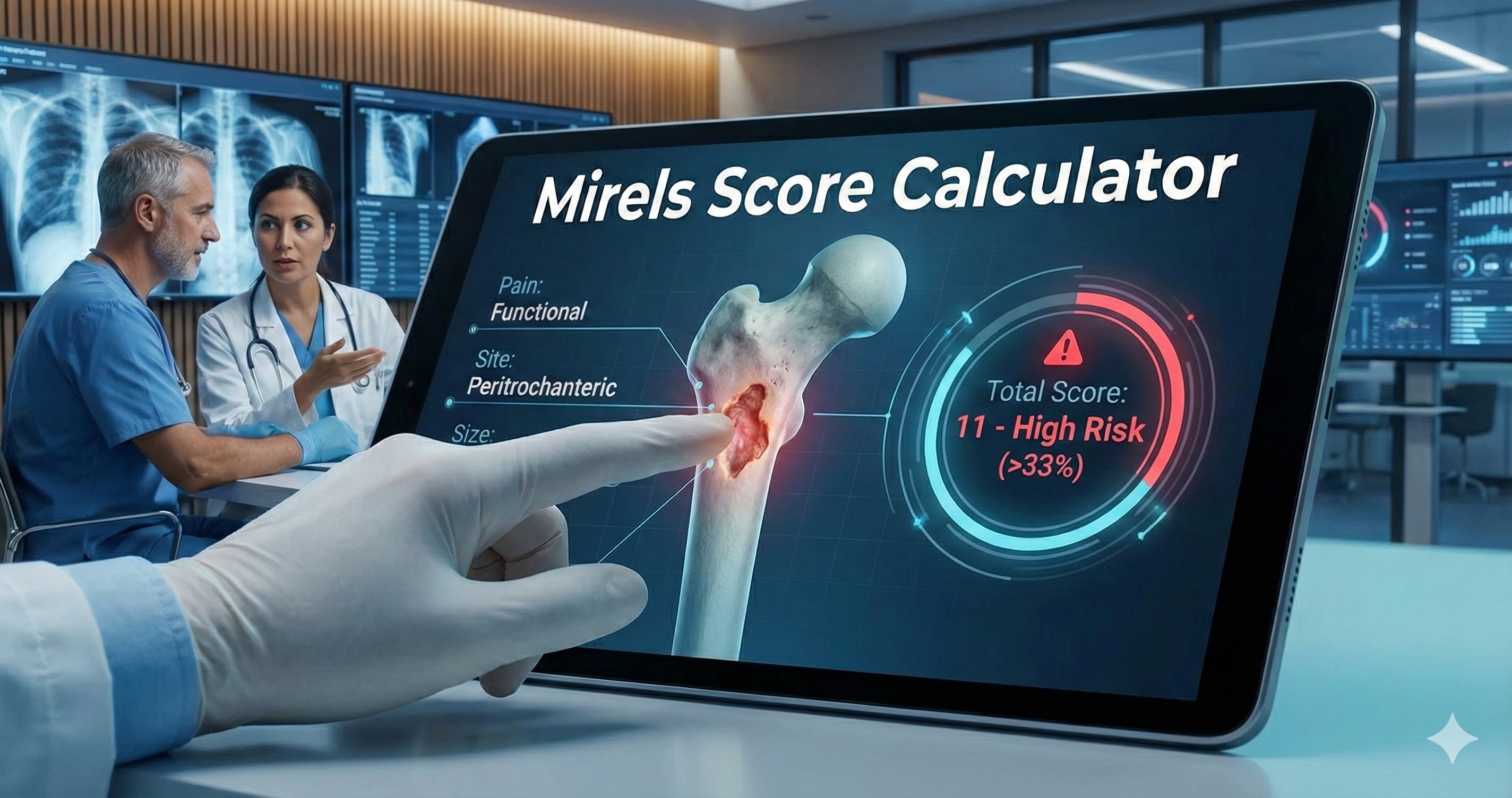 Mirels Score Calculator: Pathologic Fracture Risk Assessment