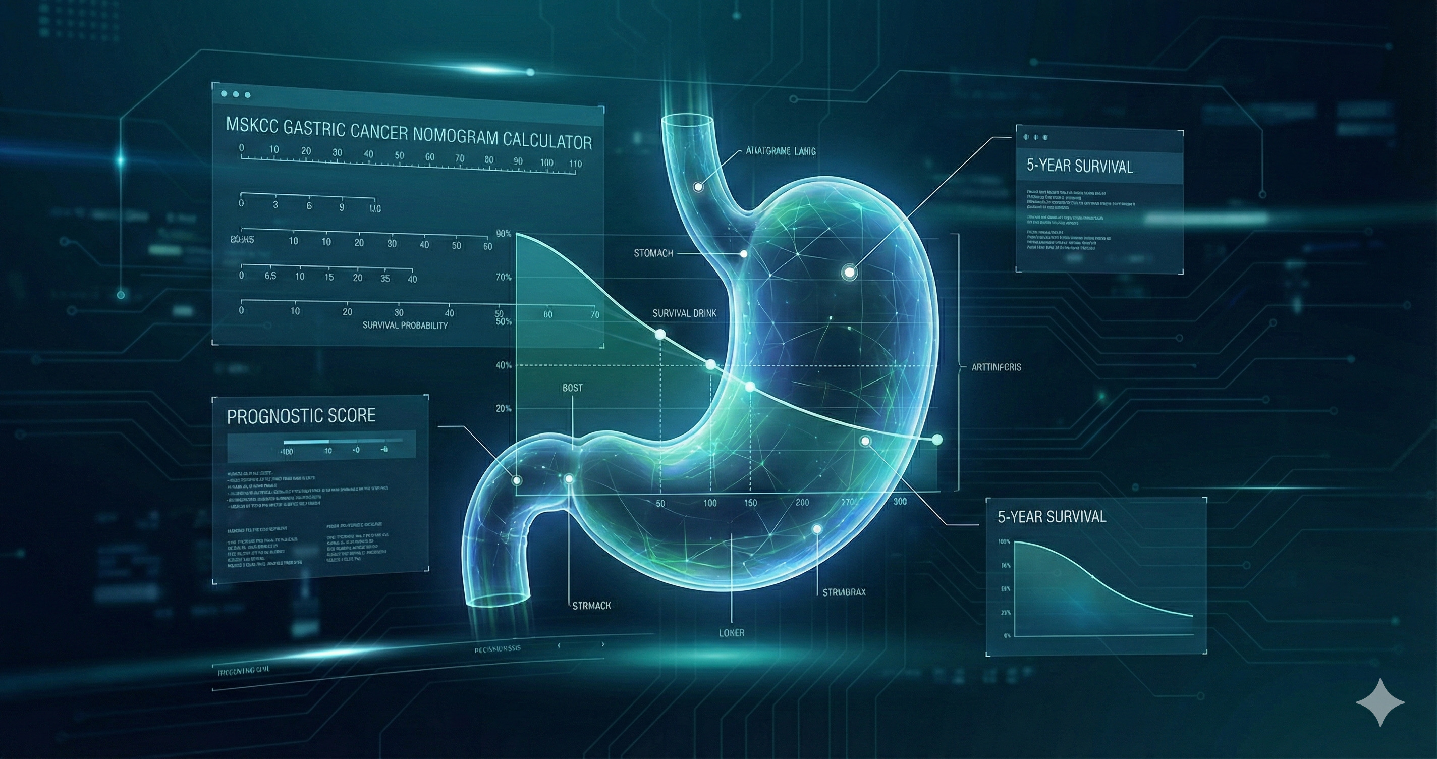 MSKCC Gastric Cancer Nomogram: Online Calculator for Post-Resection Survival Prediction