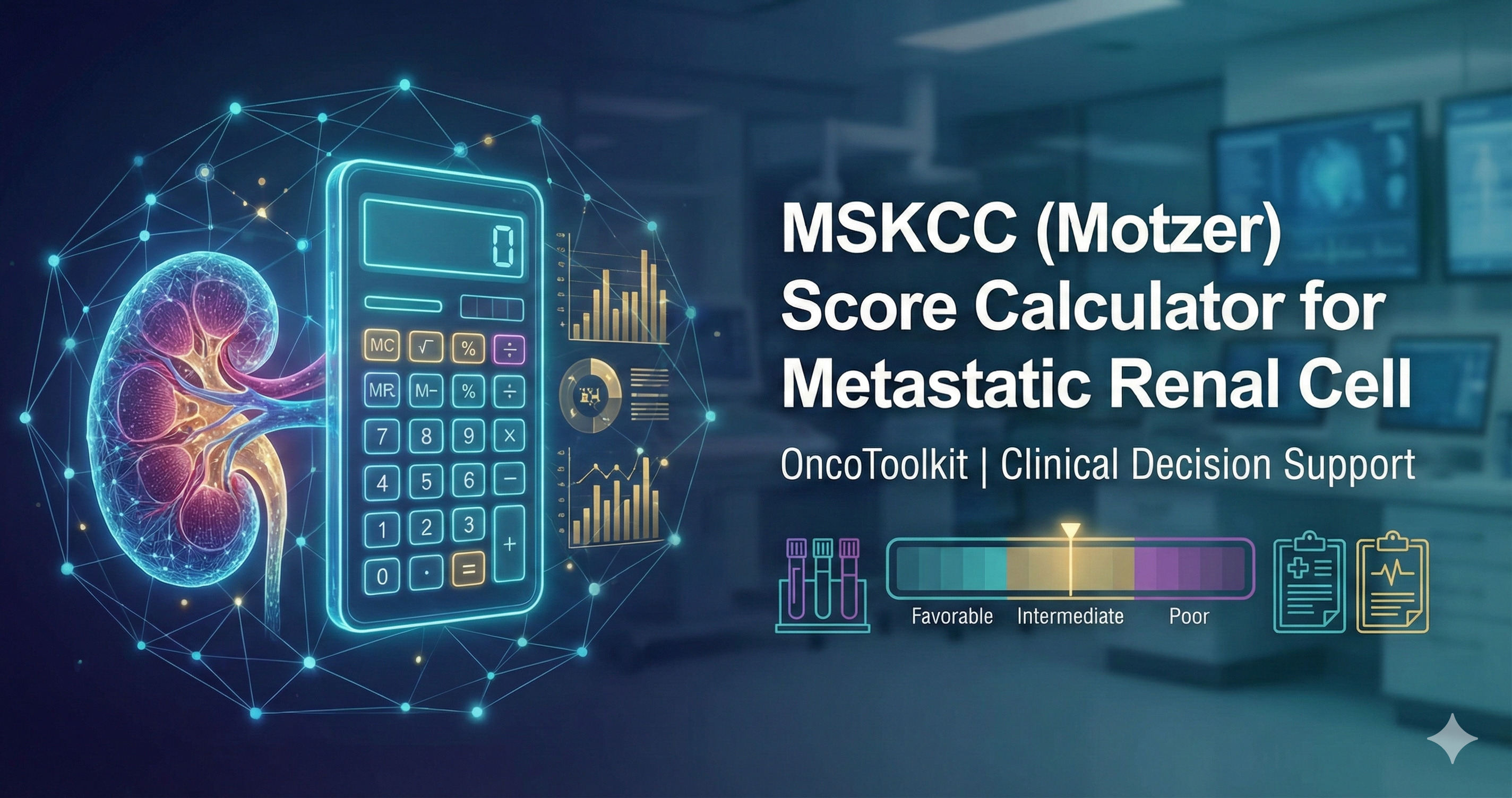 MSKCC (Motzer) Score Calculator for Metastatic Renal Cell Carcinoma