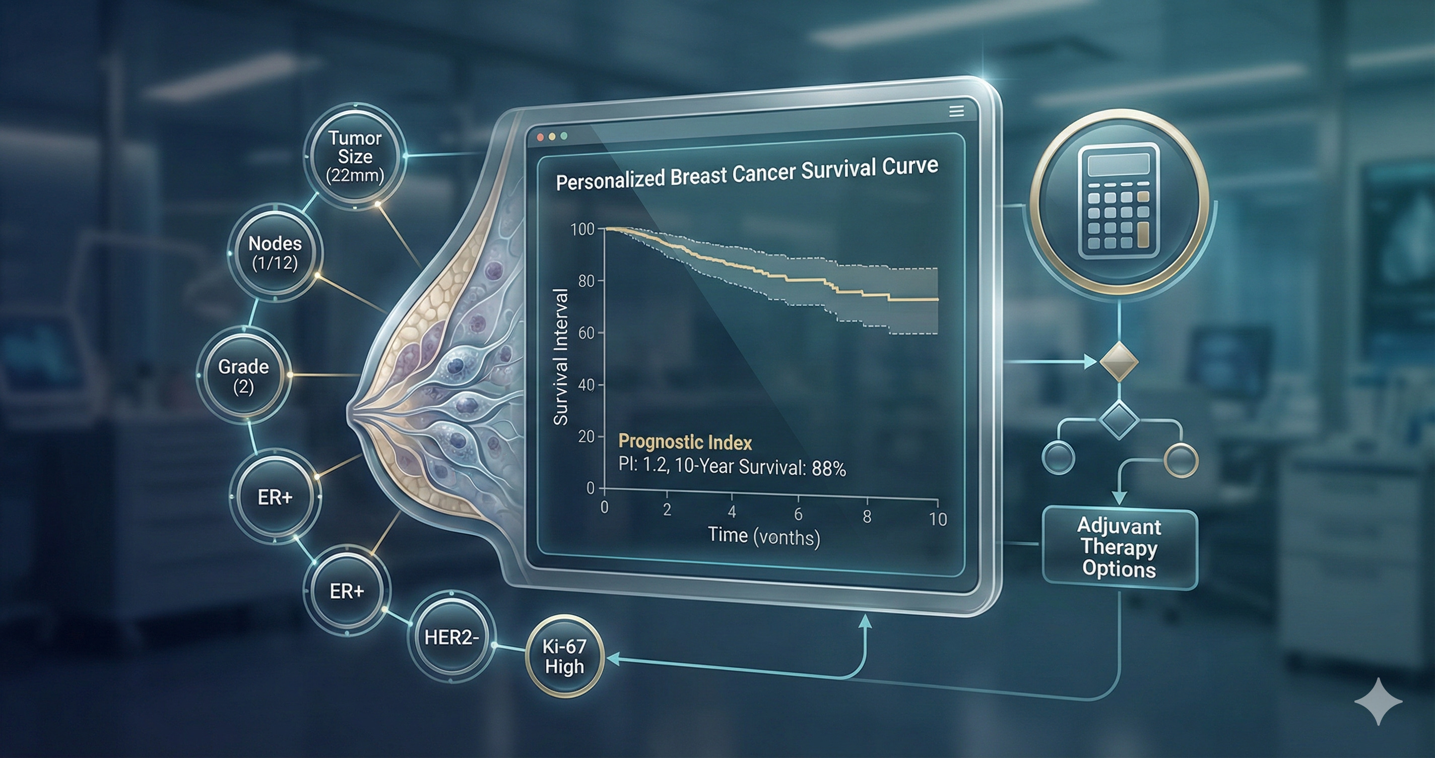 PREDICT Breast (Prognostic Index) Calculator: Clinical Guide