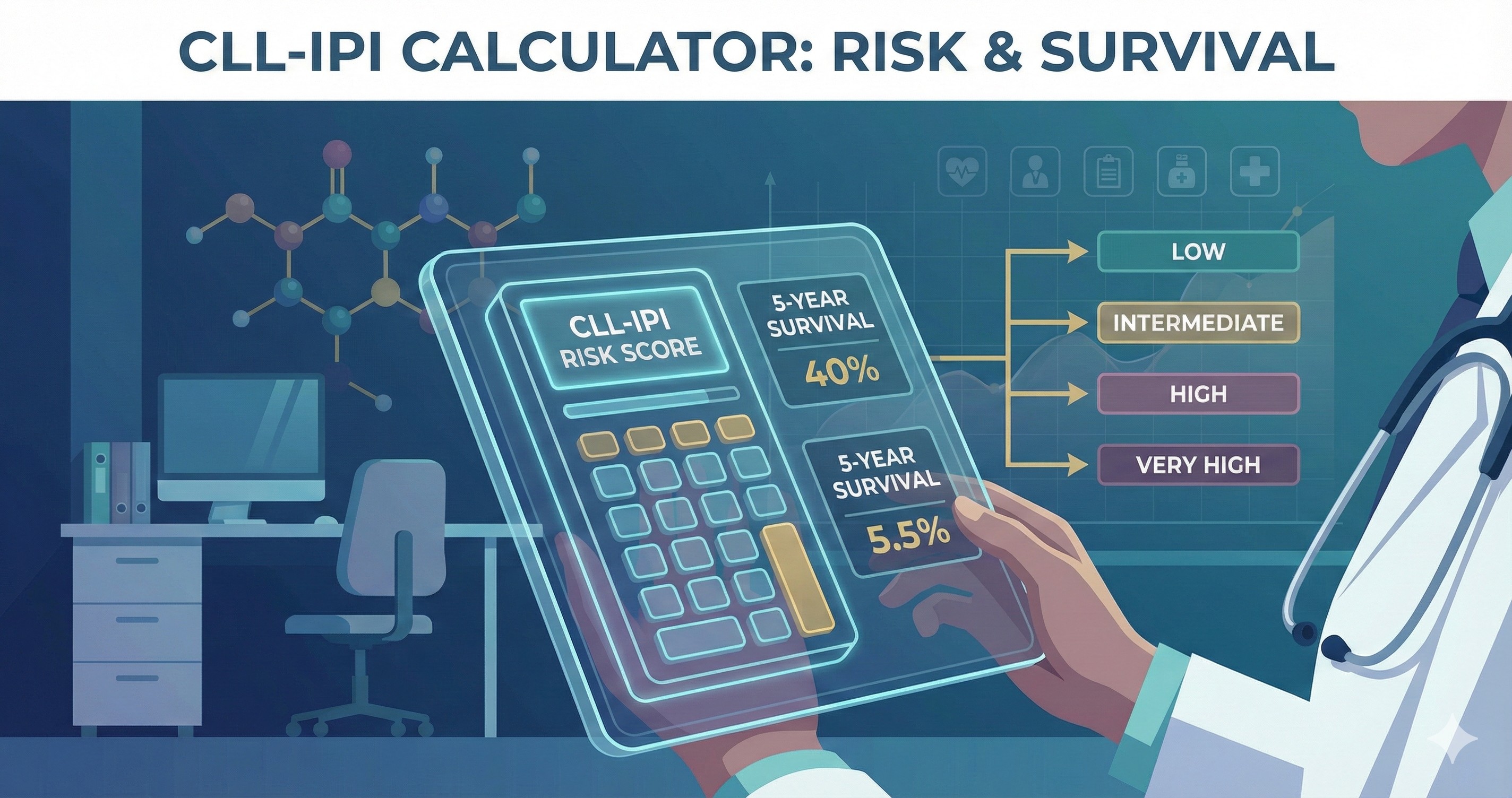 CLL-IPI Calculator: Risk & 5-Year Survival in CLL