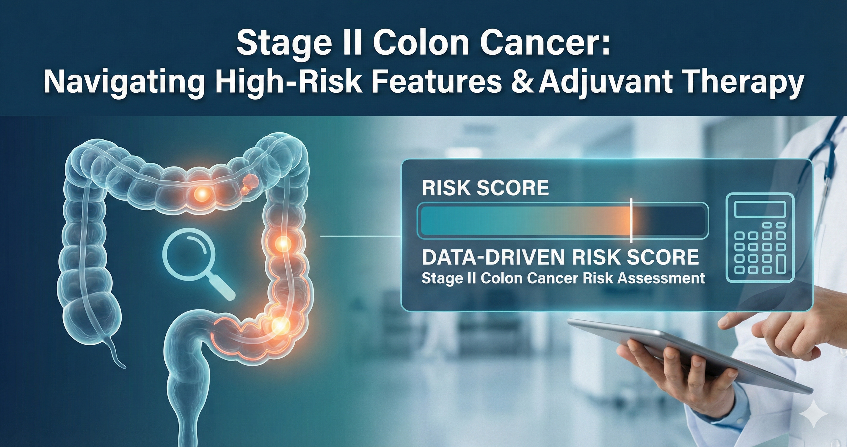 Stage II Colon Cancer Risk Assessment: High-Risk Features & Adjuvant Therapy