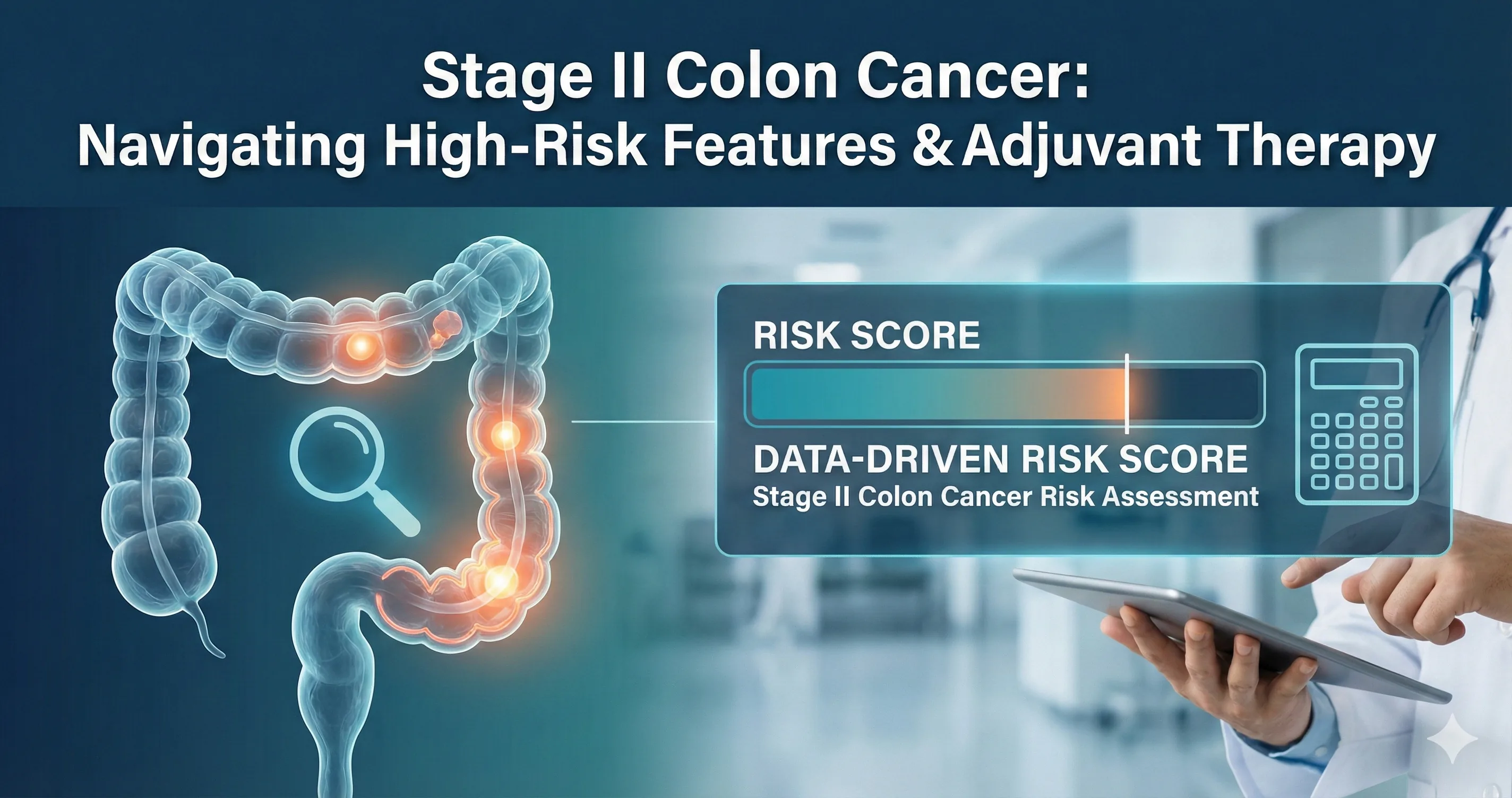 Stage II Colon Cancer Risk Assessment: High-Risk Features & Adjuvant Therapy