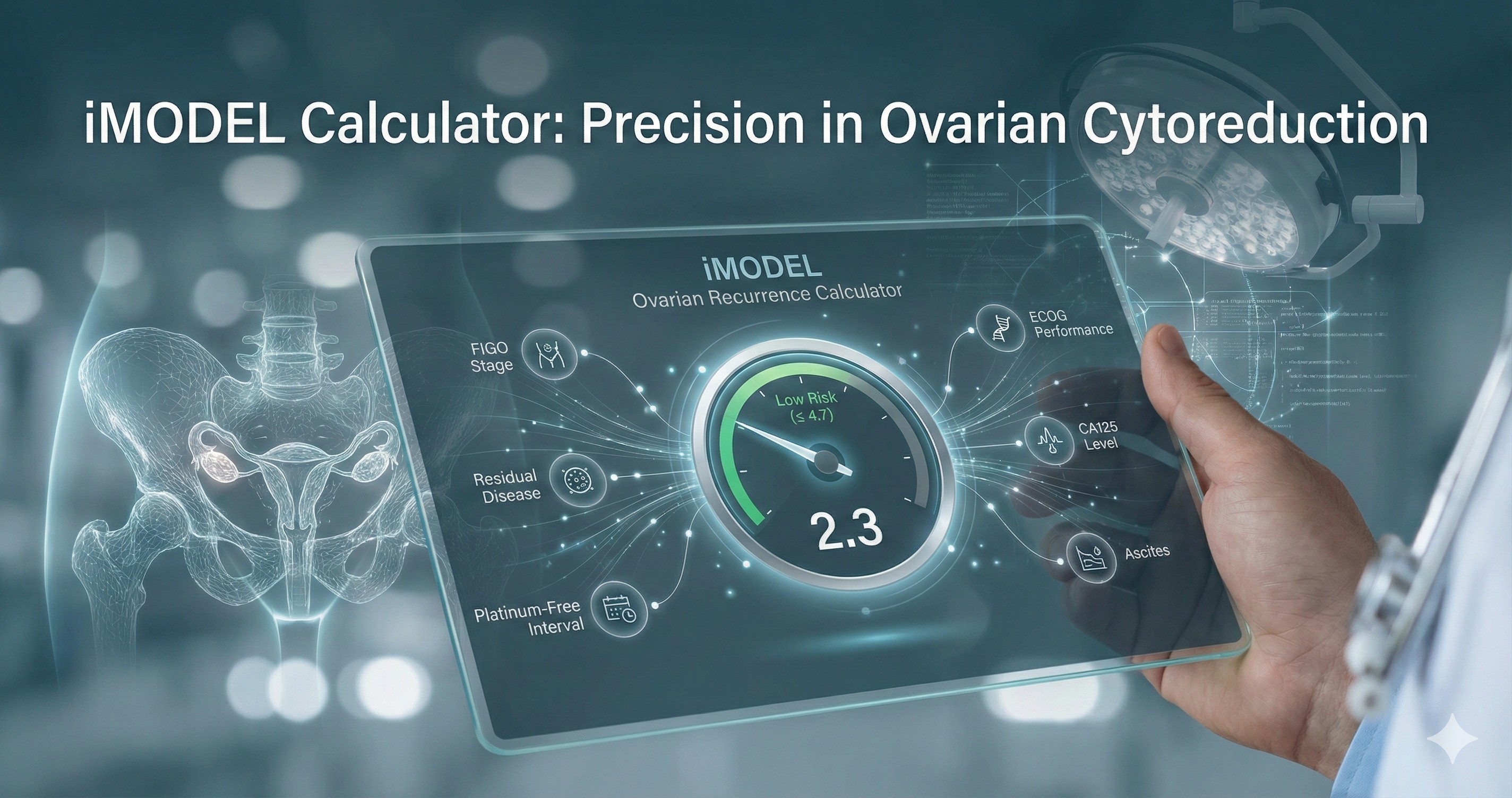 iMODEL (Ovarian Recurrence) Calculator: Guideline‑Aligned Selection for Secondary Cytoreduction